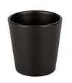 Produktbild: WENKO Kräutertopf Kuro, Black Outdoor Kitchen Behälter für Küchenkräuter aus hochwertiger Keramik, dekorativer Topf für frische Kräuter auf dem Tisch, am Buffet oder Grill, ∅13x13cm, Schwarz, 55010100