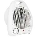 Produktbild: Teesa Heizlüfter 3 Funktionsmodi 2 Heizstufen 1000 W 2000 W elektrisch Heizung Thermostat - Weiß