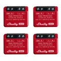 Produktbild: Shelly 1PM Mini Gen3 | 4er Pack | WLAN- und Bluetooth-Smart-Switch-Relais, 1
