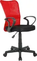 Produktbild: Bürostuhl Drehstuhl Schreibtischstuhl Rot/Schwarz H-298F-2/2121