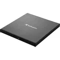 Produktbild: verbatim Slimline 4K externer Blu-ray-Brenner schwarz