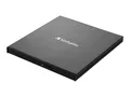 Produktbild: Verbatim Ultra HD 4K - Laufwerk - BDXL Writer - 6x/4x - SuperSpeed USB 3.1 Gen 1 - extern (13,3 cm Slim Line)