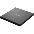 Produktbild: verbatim Slimline 4K externer Blu-ray-Brenner schwarz