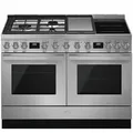 Produktbild: Smeg CPF120IGMPXD Standherd, 120 cm, Doppelbackofen mit Induktion und Gas, Edelstahl
