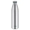 Produktbild: Isolier-Trinkflasche Thermoflasche Stahlgrau matt Edelstahl 18/8 1 Liter