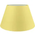 Produktbild: Premium Lampenschirm Stehlampe Hängelampe Gelb Baumwolle E14/E27 L=UØ 25cm