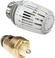 Produktbild: HEIMEIER Th.-Oberteil u. Thermostat-Kopf Retro S - Set DN 20 3500-13.800