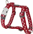 Produktbild: Hundegeschirr Red Dingo Style Rot Stern Weiß 46-76 cm