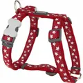 Produktbild: Hundegeschirr Red Dingo Style Rot Stern Weiß 46-76 cm