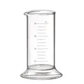Produktbild: NaDeco Glasvase Messzylinder h. 11cm Ø 8cm Labor Vase Laborglas Zylinder Glasbec