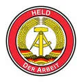 Produktbild: carstyling XXL Aufkleber Held der Arbeit Ø 60 mm