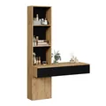 Produktbild: Vicco Schminktisch Melora, Eiche/Schwarz, 100 cm