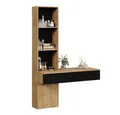 Produktbild: Vicco Schminktisch Melora, Eiche/Schwarz, 100 cm (1-St)