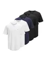 Produktbild: JACK & JONES JPRBLABRODY Tee SS Crew Neck 5PK MP