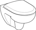 Produktbild: Geberit 500801001 Renova Set Wand-WC mit WC-Sitz