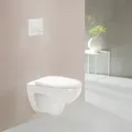 Produktbild: Geberit Renova Set Wand-Tiefspül-WC mit WC-Sitz 500801001  spülrandlos, weiß