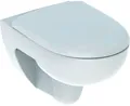 Produktbild: Geberit Renova Set Wand-WC mit WC-Sitz, Rimfree Tiefspüler, weiß 500.801.00.1