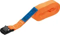 Produktbild: Zurrgurt 25mm  x 3,5 m 200 kg orange Spanngurte Klemmschloss 100-569 Stroxx