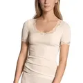 Produktbild: Calida Richesse Lace Short-sleeve Top Elfenbein 36-38 Damen