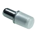 Produktbild: Glasbodenträger mit Stahlstift, 5mm, Stahl/Kunststoff, 20 Stück (0,15 EUR/Stück)