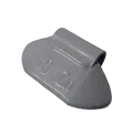 Produktbild: 100 Stück Schlaggewichte 10g Zink silber für Stahlfelge Typ 84 Perfect Equipment
