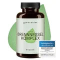 Produktbild: grenzenlos® Super Brennnessel Komplex | >1000 mg pflanzlicher Entwässerungsmix | Mit Wacholder, Fenchel, Petersilie & Magnesium | hochdosiert, natürlich, vegan | 90 Kapseln | Aus der Alpenregion