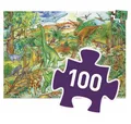 Produktbild: DJECO Puzzle Puzzle Dinosaurier 100 Teile, Puzzleteile