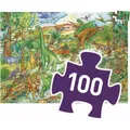 Produktbild: DJECO Puzzle Dinosaurier 100 Teile