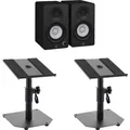 Produktbild: Yamaha HS3 BL Studiomonitor Tischstativ Set | Neu
