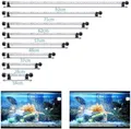 Produktbild: LED Aquarium Beleuchtung 18-92cm RGB Farbwechsel 50