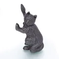 Produktbild: Antikas - Türstopper Schwarze Katze, Skulptur, Türöffner, schwarzer Kater sehr schwer