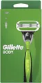 Produktbild: Gillette Body Rasierer Herren, Körperrasierer + 1 Rasierklinge mit 3-fach