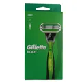 Produktbild: Gillette Body Rasierer 3 fach Klinge Herrenrasierer Anti Rutsch Griff