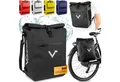 Produktbild: Valkental Fahrradtasche Gepäckträgertasche, Rucksack und Umhängetasche, 3in1 - wasserdicht & reflektierend 25 L