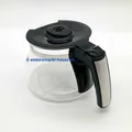Produktbild: 21568 GLASKANNE inkl. Deckel schwarz für Kaffeemaschine Melitta 6758146