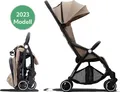 Produktbild: Kinderwagen Hamilton by yoop X1 Plus Khaki - Leichtgewicht Buggy - MagicFold™ Technology