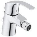 Produktbild: GROHE Bidet-Armatur Eurosmart 32929002, verchromt, mit Ablaufgarnitur und Zugstange, aus Messing