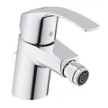 Produktbild: GROHE Eurosmart - Einhand- Bidetarmatur (wassersparend, mit Temperaturbegrenzer, schnelle Befestigung, flexible Anschlussschäuche), chrom, 32929002