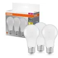 Produktbild: 3er-Pack Osram E27 LED Leuchtmittel matt 8,5W wie 60W Warmweiße Wohnungsbeleuchtung