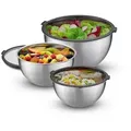 Produktbild: GEFU Schüssel Mondi 3tlg. Edelstahl Silber