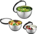Produktbild: GEFU Schuessel Set Mit Deckel MONDI Edelstahl 6tlg Schale Ruehrschuessel
