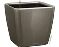 Produktbild: Blumenkasten Lechuza Quadro Kunststoff 43 x 43 x 39,5 cm taupe inkl. Erdbewässer
