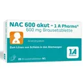 Produktbild: NAC 600 akut – 1A Pharma®