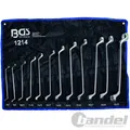 Produktbild: BGS Doppelringschlüssel-Satz, 6x7-30x32 mm, 12-tlg 1214
