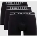 Produktbild: Schiesser Trunks mit Stretch-Anteil im 3er-Pack in Black, Größe S
