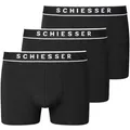 Produktbild: Schiesser Boxer 95/5 (3er-Pack) mit sportlichem Webgummibund schwarz 4