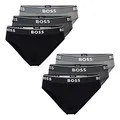 Produktbild: BOSS Herren Power Slips Briefs Unterhosen Cotton Stretch 6er Pack, Farbe:Mehrfarbig, Wäschegröße:S, Artikel:-061 Open Grey