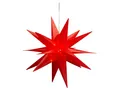 Produktbild: LED-Stern, 15 LEDs, 35 cm, Outdoor, faltbar, rot