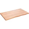 Produktbild: vidaXL Waschtischplatte Hellbraun 100x60x4 cm Massivholz Behandelt