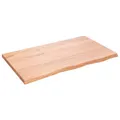 Produktbild: vidaXL Waschtischplatte Hellbraun 100x60x4 cm Massivholz Behandelt